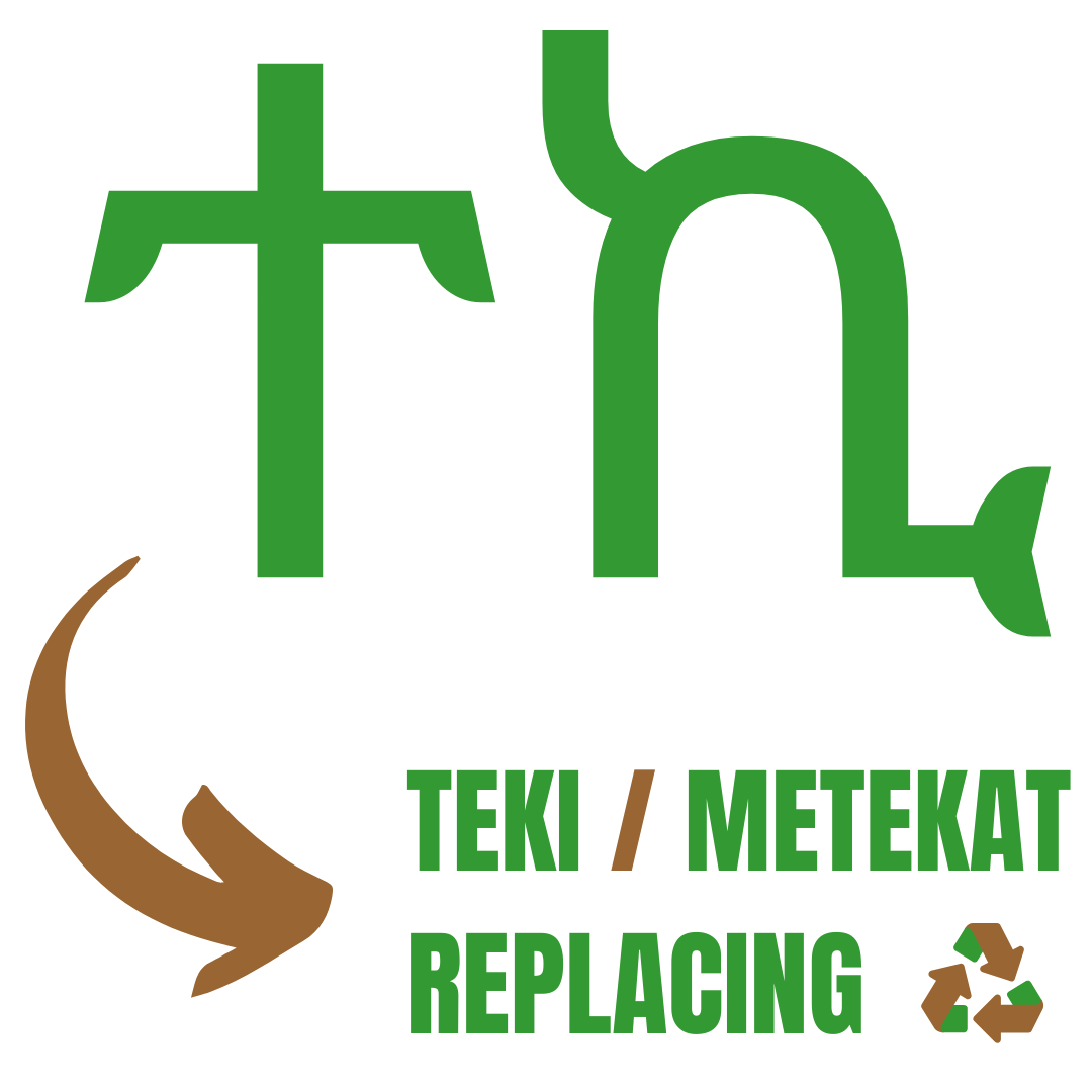 Picture of an infographic explaining that Teki means replacing in Amharic the Ethiopian Language.