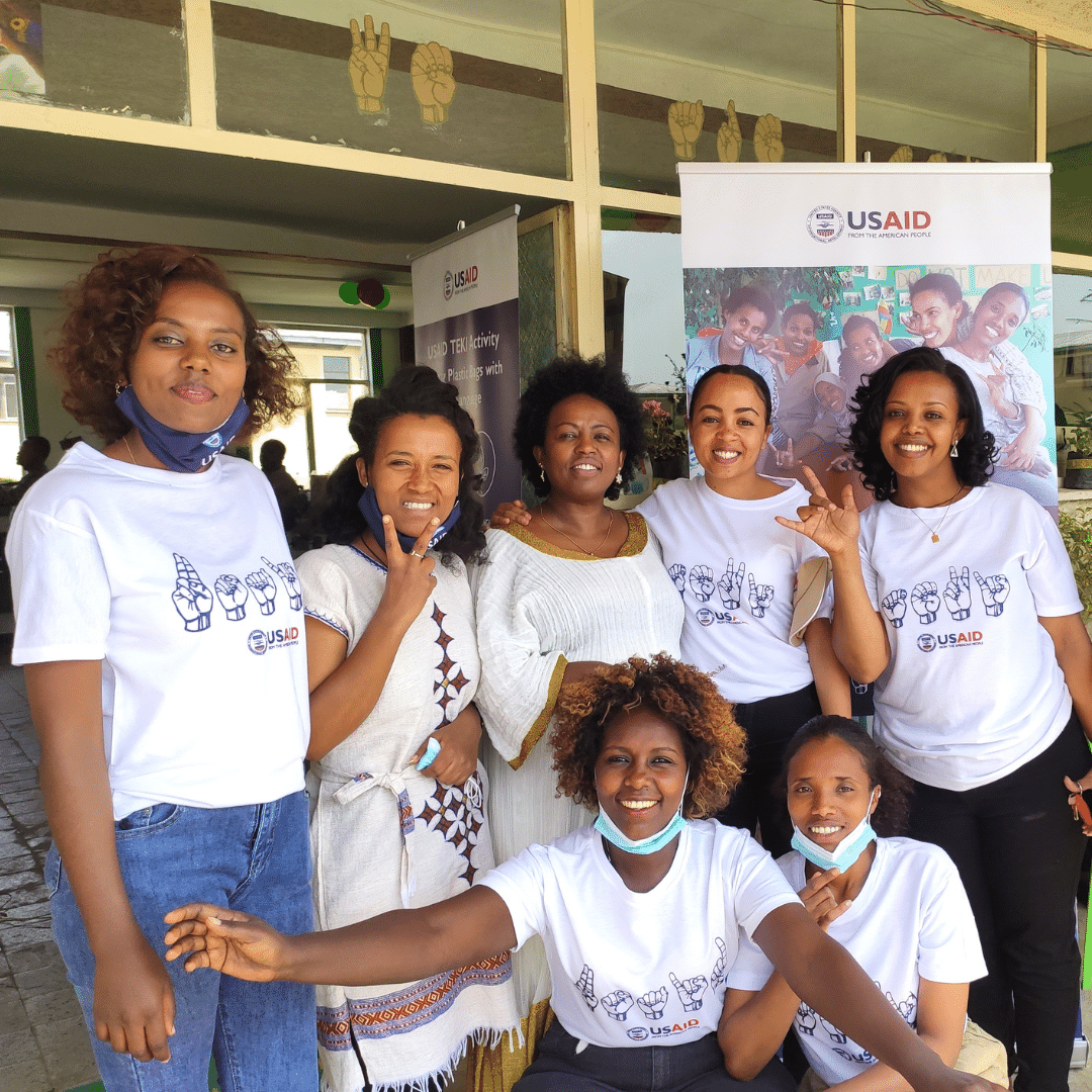 Teki Paper Bags Team for a Plastic Bag Free Ethiopia