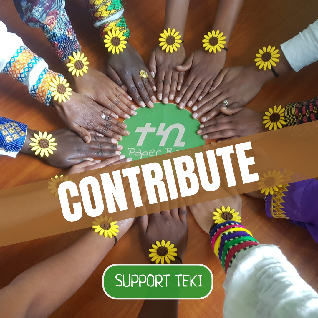 Teki Paper Bags Contribute and support us Ethiopia